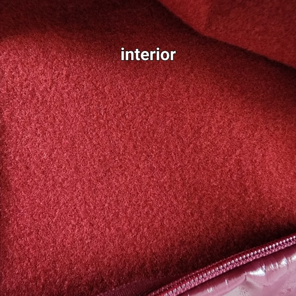 Guess NWT! Burgundy faux leather pants, size S - Picture 13 of 16